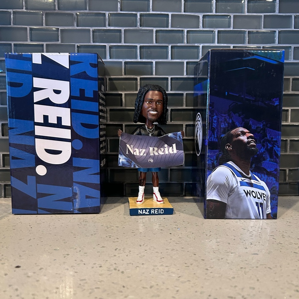Naz Reid Bobblehead Figurine - 2025 sga new in box - Picture 2 of 4
